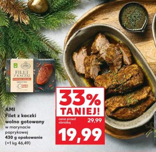 filet z kaczki wolno gotowany