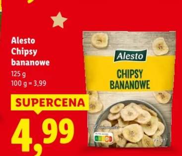 chipsy bananowe