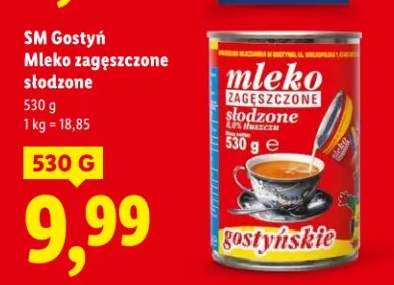 mleko zagęszczone