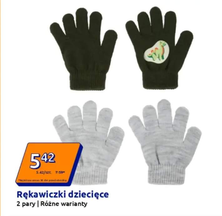 rękawiczki dziecięce
