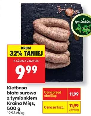 kiełbasa biała surowa