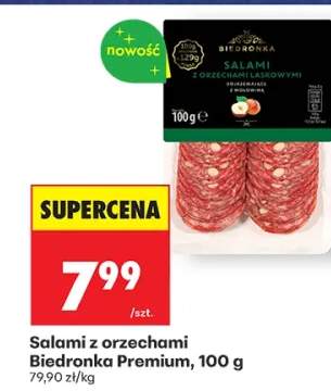 salami z orzechami