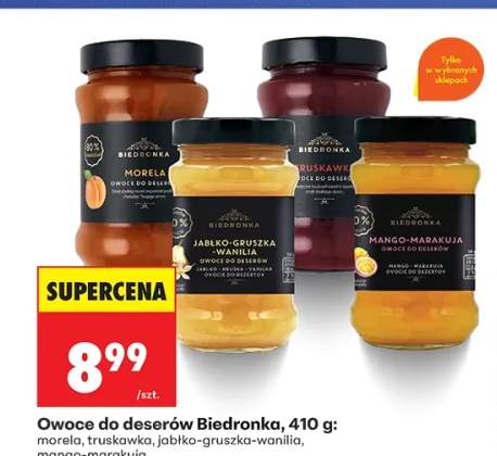 deser owoce z twarożkiem