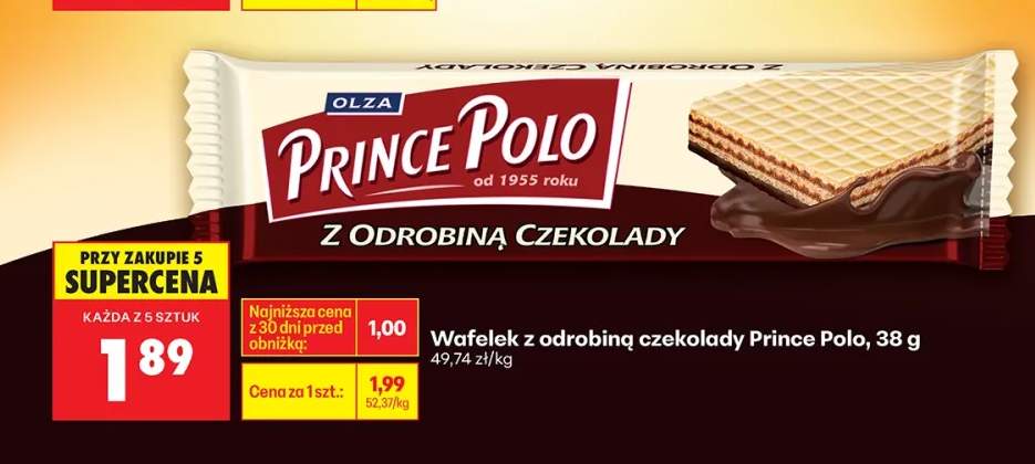 wafelki w czekoladzie