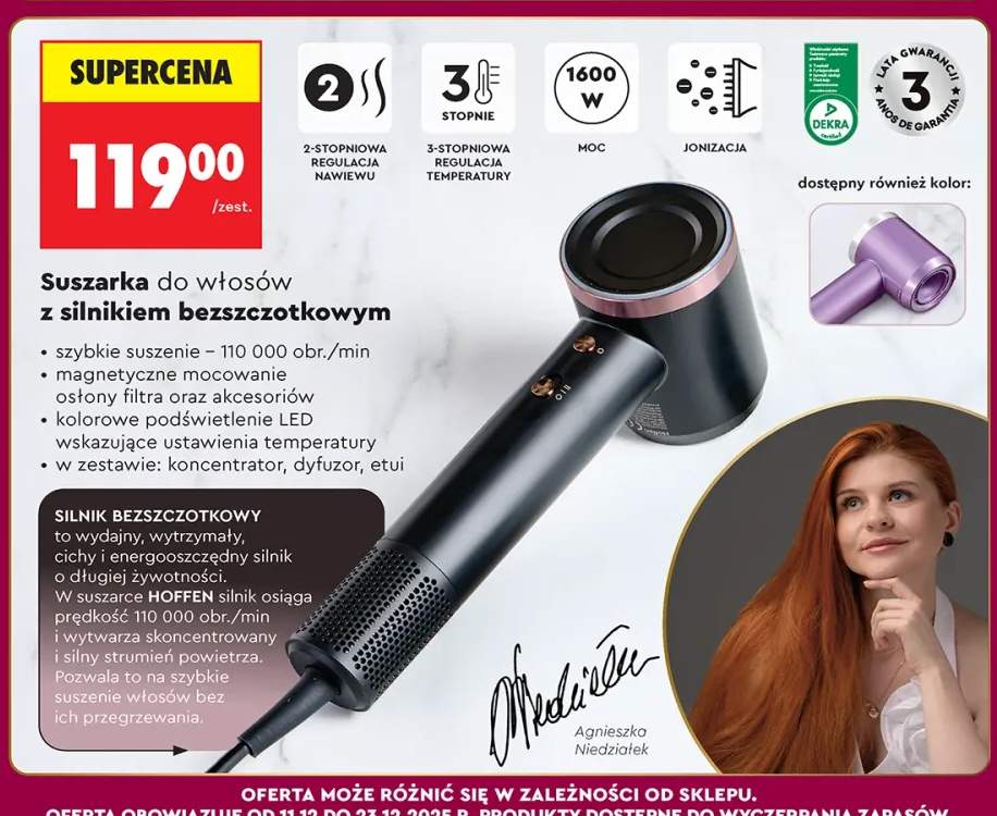 suszarka do włosów