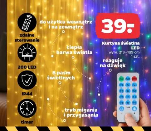 kurtyna led