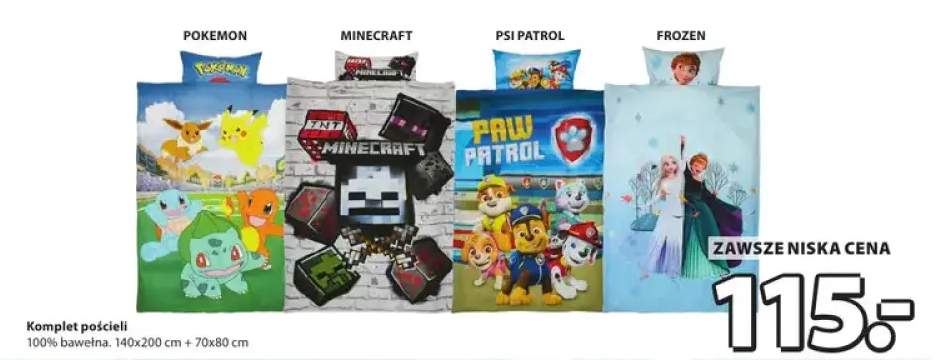 komplet pościeli