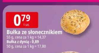 bułka ze słonecznikiem