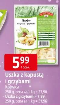 uszka z grzybami