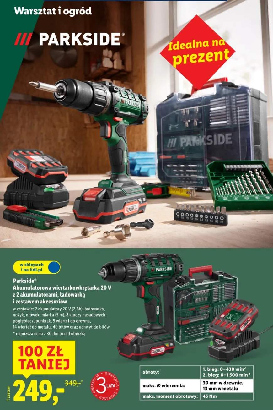 wiertarko-wkrętarka akumulatorowa