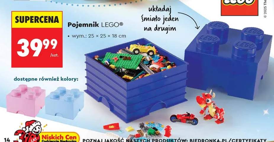pojemnik Lego