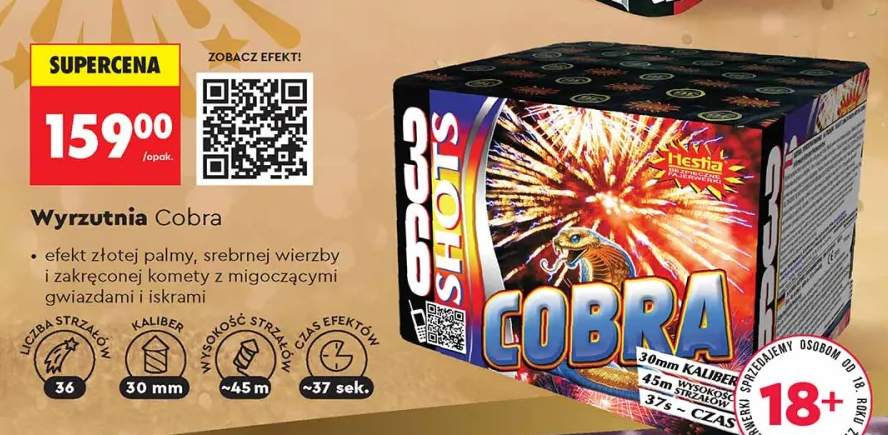 fajerwerki wyrzutnia