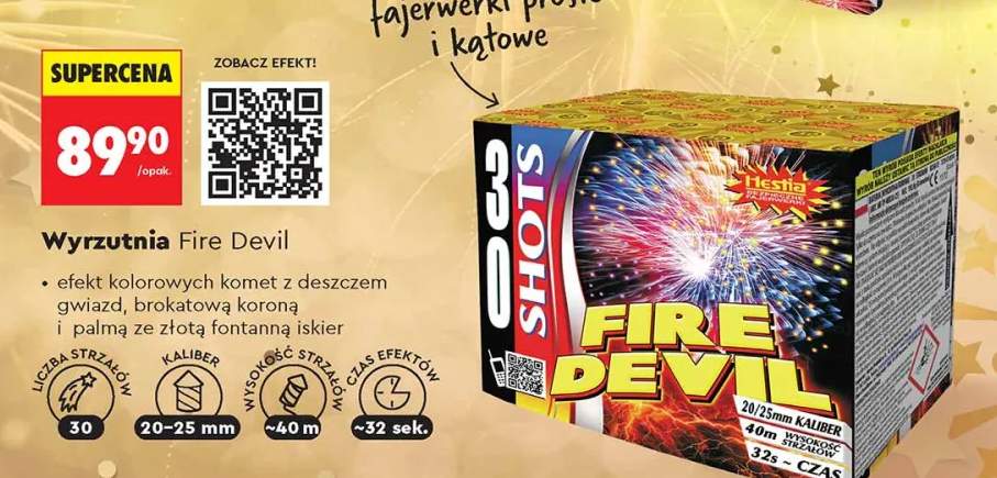 fajerwerki wyrzutnia