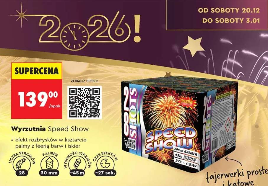 fajerwerki wyrzutnia