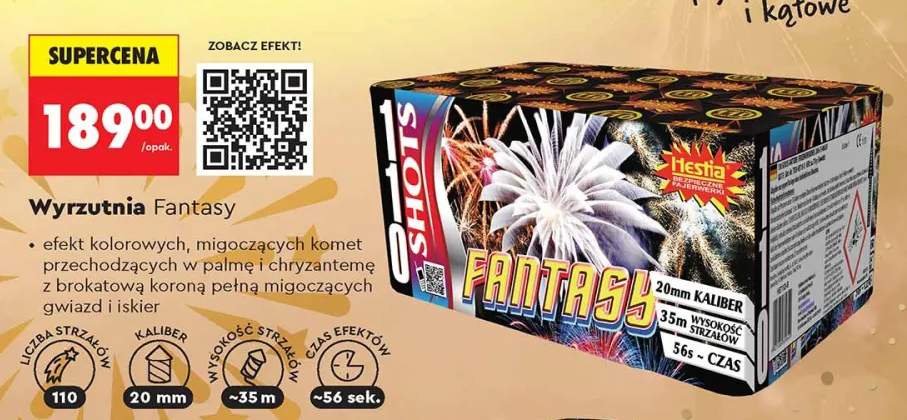 fajerwerki wyrzutnia