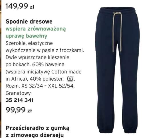 spodnie dresowe męskie