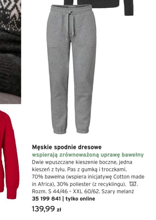 spodnie dresowe męskie