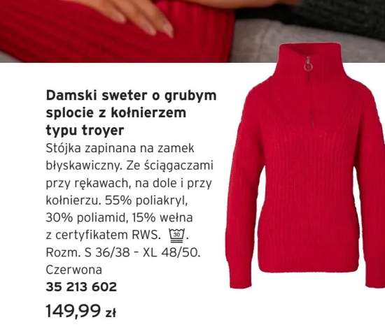 sweter damski