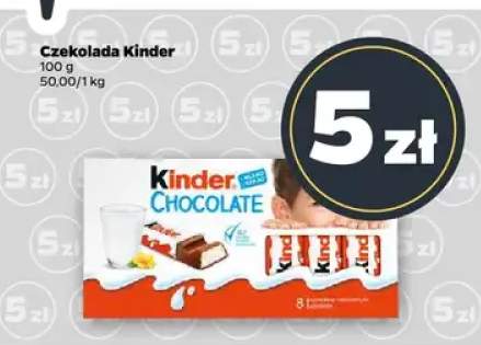 kinder czekolada
