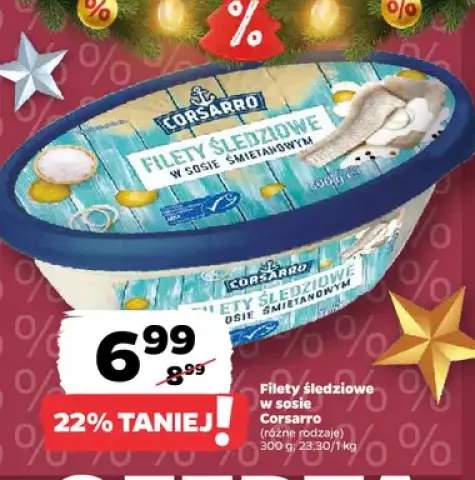 filety śledziowe w sosie