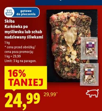 schab nadziewany