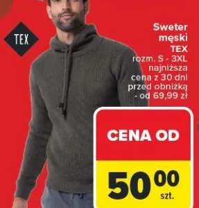 sweter męski