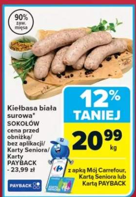 kiełbasa biała surowa