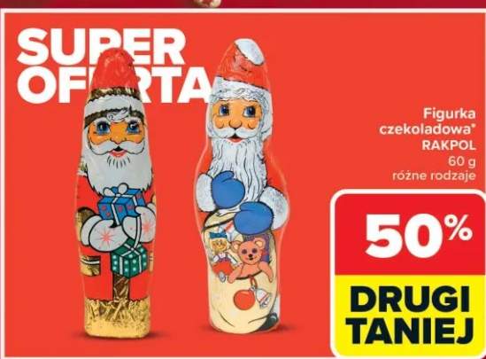 mikołaj z czekolady