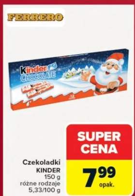 czekoladki Kinder
