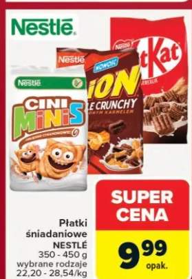 płatki śniadaniowe