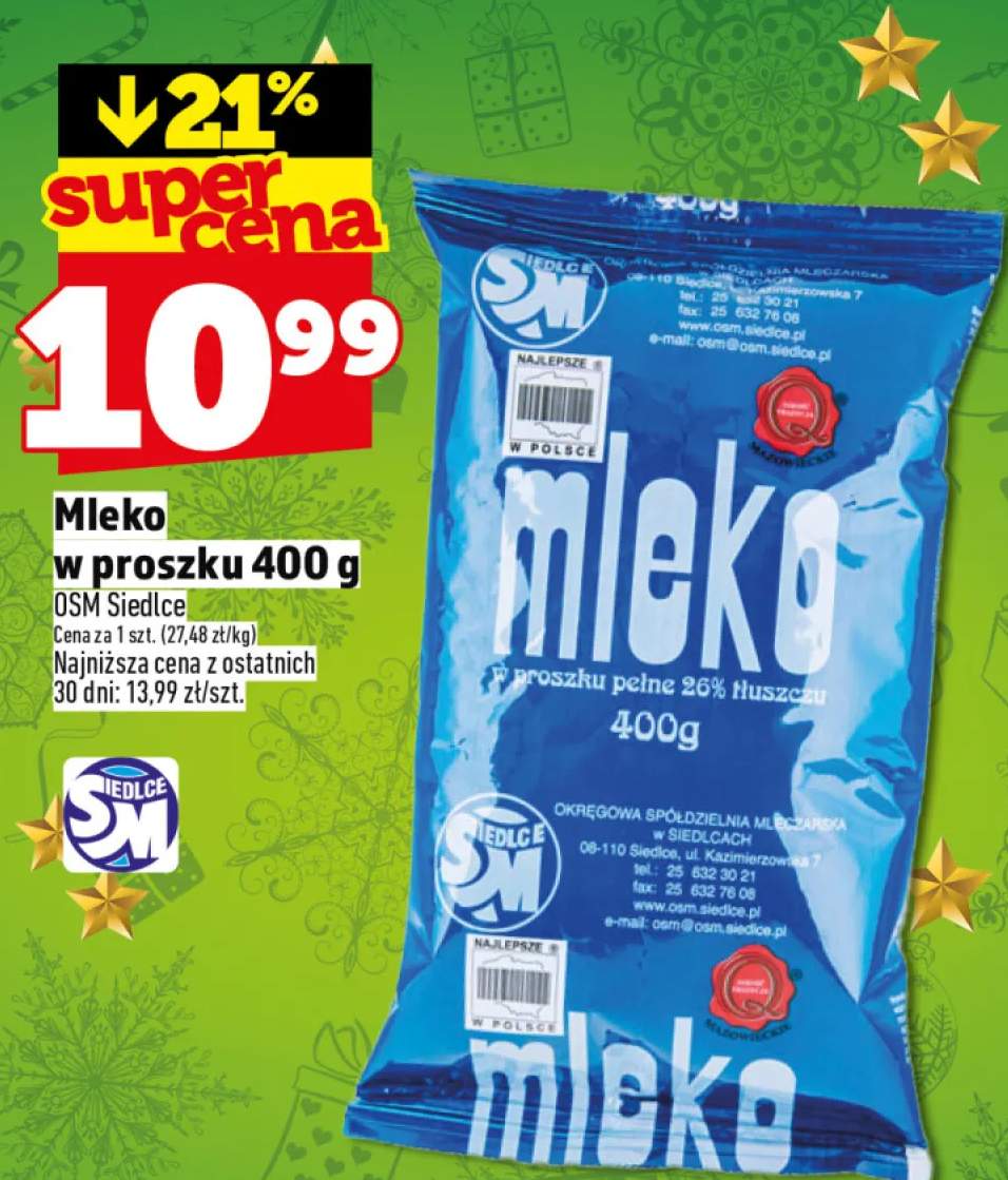 mleko w proszku