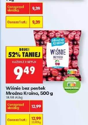 wiśnie mrożone