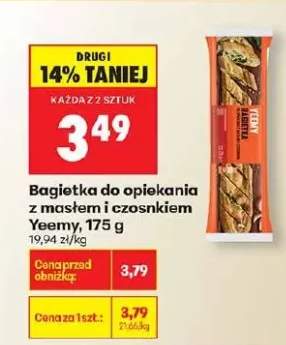 bagietka z masłem czosnkowym