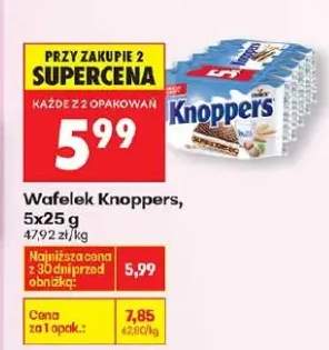 wafelki Knoppers