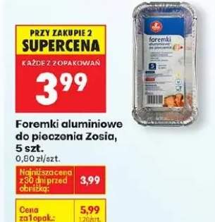 forma aluminiowa do pieczenia