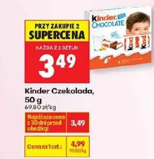 kinder czekolada