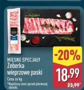 żeberka wieprzowe