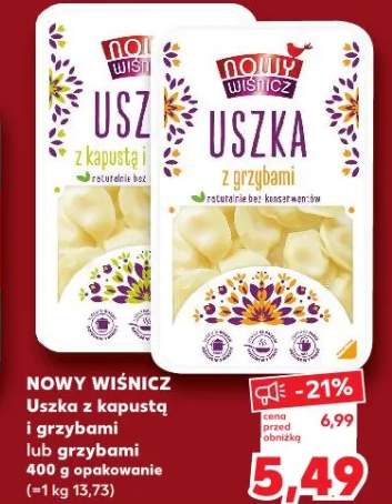 uszka z grzybami