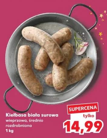 kiełbasa biała surowa