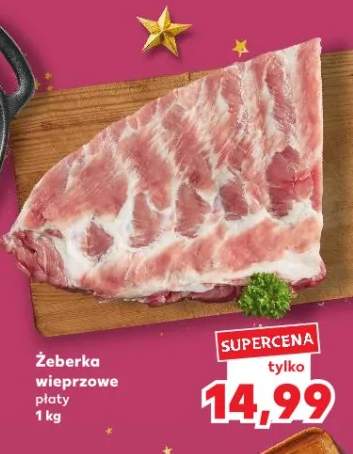 żeberka wieprzowe