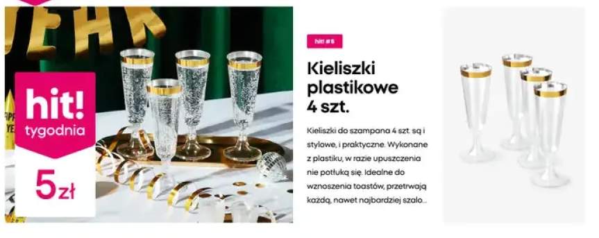 kieliszki do szampana