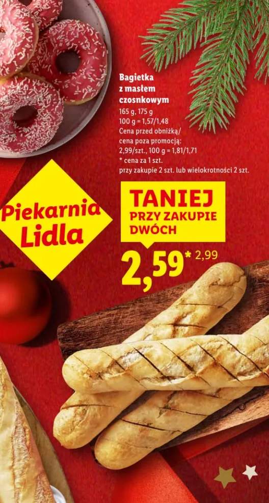 bagietka z masłem czosnkowym