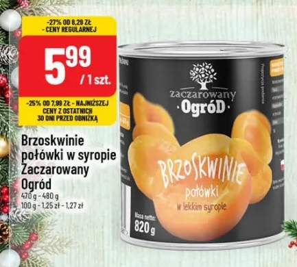 brzoskwinie w syropie