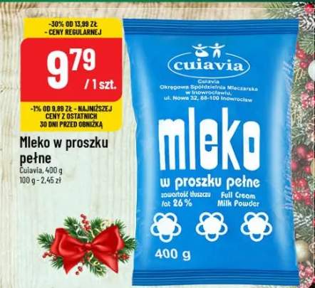 mleko w proszku