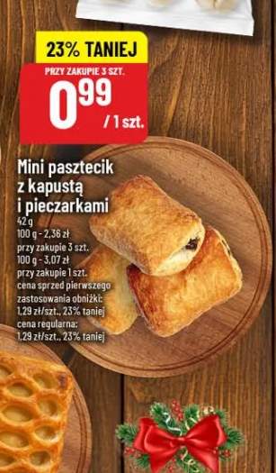 pasztecik z pieczarkami