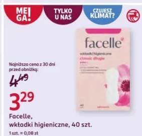 wkładki higieniczne