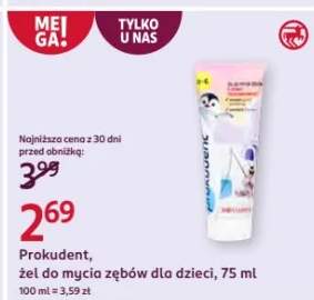 żel do mycia zębów dla dzieci