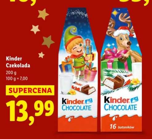 kinder czekolada