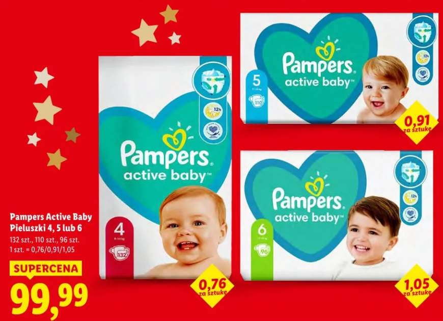 pieluszki Pampers