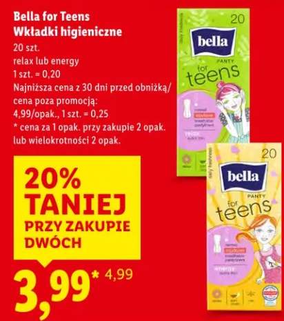 wkładki higieniczne